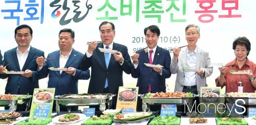 [머니S포토] 맛있는 우리돼지 '한돈' 많은 관심과 사랑 부탁드려요
