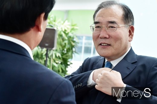 [머니S포토] 한돈 소비확대에 대한 의견 나누는 이개호 장관