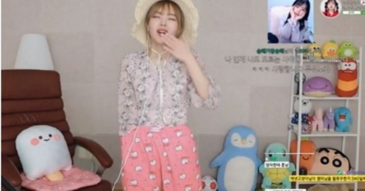 BJ잼미. /사진=트위치 화면 캡처