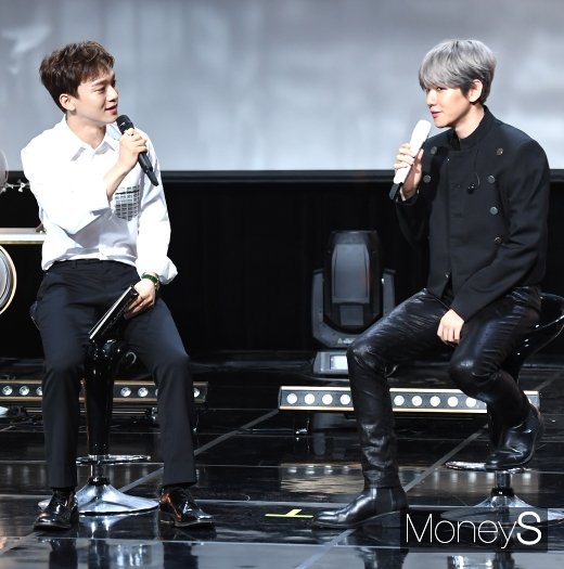 [머니S포토] 엑소 첸·백현, 우열 가릴수 없는 비주얼