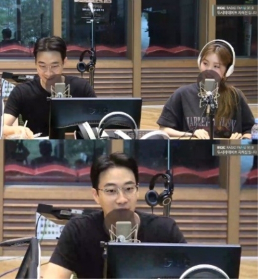 윤한. /사진=MBC '두시의 데이트' 방송화면 캡처