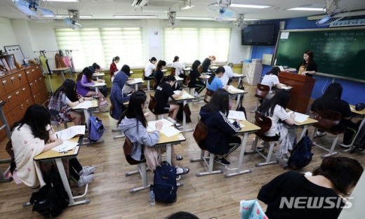 7월 모의고사 현장. /사진=뉴시스    