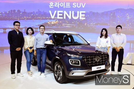 [머니S포토] 현대차 베뉴 등장, 국내 소형 SUV시장 왕자 겨냥
