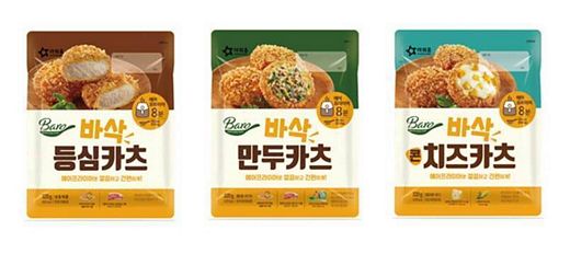 아워홈, “더운 여름, 불 앞에서 튀기지 말고 간편하게~” …‘바로 바삭 카츠'시리즈 3종 출시