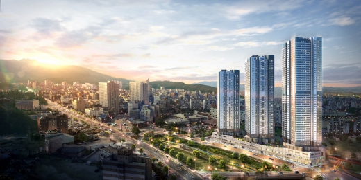 이천 롯데캐슬 페라즈 스카이 투시도. /사진=롯데건설