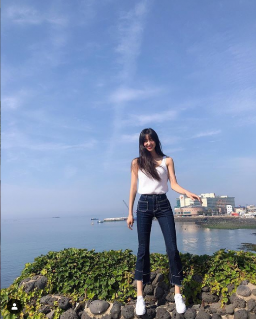 치어리더 안지현. /사진=안지현 인스타그램 캡처
