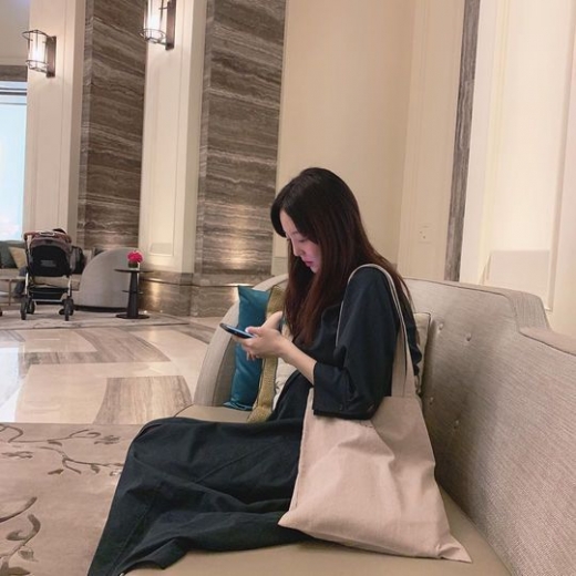 김소영 임신 7개월 모습. /사진=김소영 인스타그램 캡처   