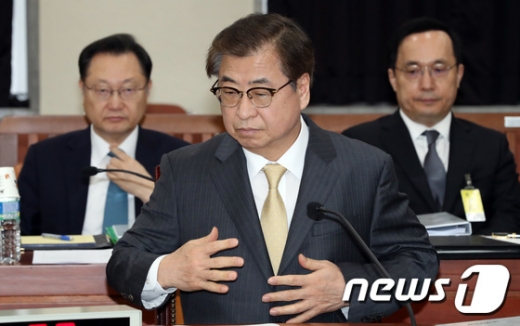 서훈 국가정보원장. /사진=뉴스1   