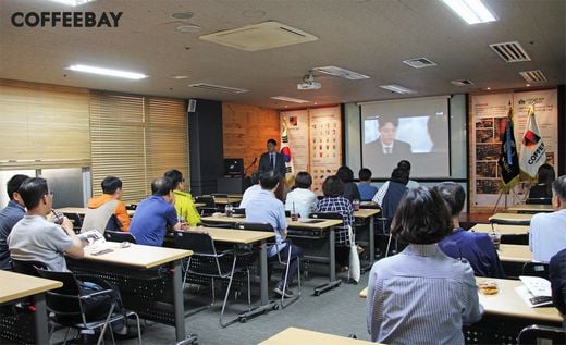카페 프랜차이즈 브랜드 커피베이, 예비창업자와의 맞춤 상담 진행중