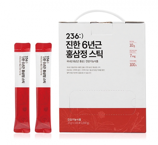티몬236 진한 6년근 홍삼정 스틱. /사진제공=티몬