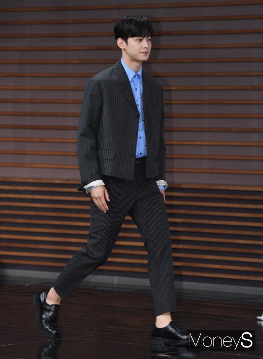 [머니S포토] 차은우 '오늘은 아스트로 아닌 배우로'