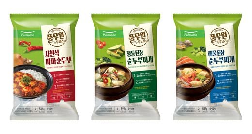 풀무원, 5분 완성 순두부 요리 ‘사천식마파·정통된장·해물된장’ 키트 새로나왔어요