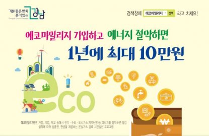 에코마일리지. /사진=강남구 제공