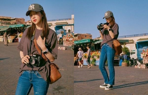 하니, 모로코 여행 근황… 