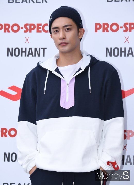 성훈 불법주차. /사진=장동규 기자