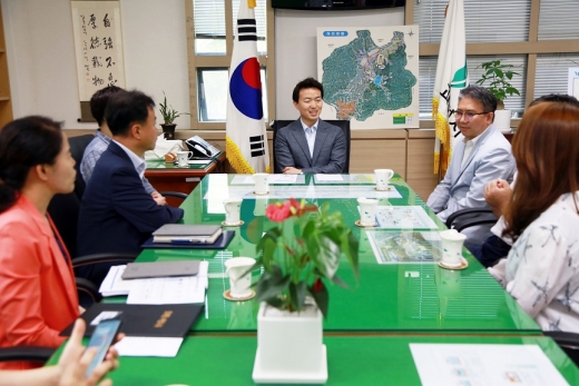 과천시, 2019 창업아이디어 경진대회 수상자 간담회. / 사진제공=과천시