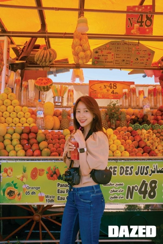 [★화보] 하니, 모로코서 '안희연'의 힙하니 룩