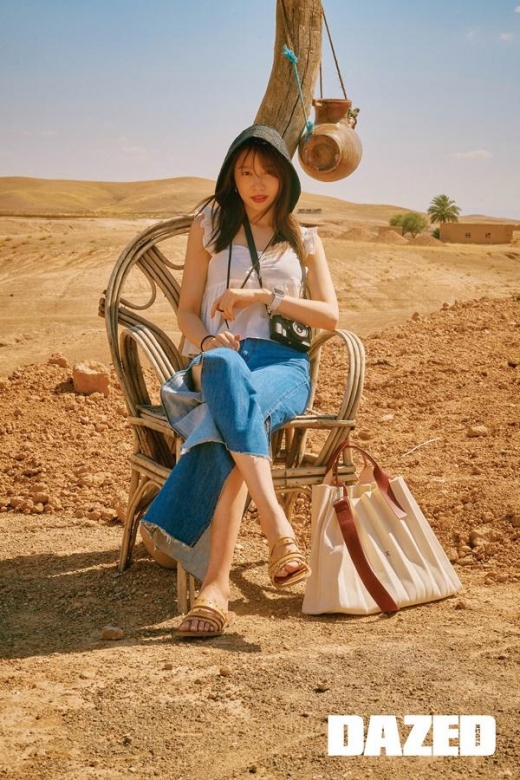 [★화보] 하니, 모로코서 '안희연'의 힙하니 룩