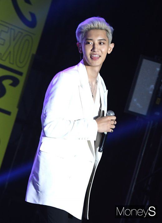 [머니S포토] 엑소 찬열 '귀엽게 혀 낼름'
