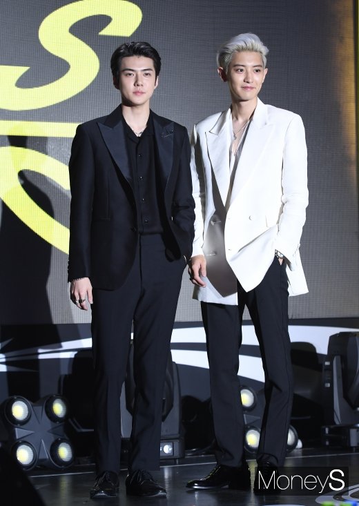 [머니S포토] 세훈&찬열 '비주얼 듀오'