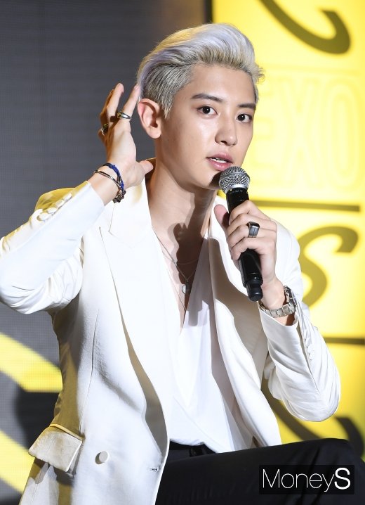 [머니S포토] 엑소 찬열 '눈에 쏙 들어오는 비주얼'