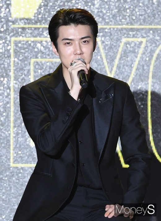 [머니S포토] 엑소 세훈 '막내의 남성미'