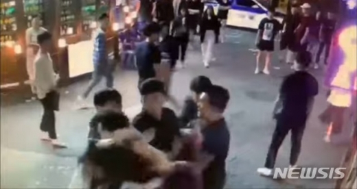 구리시 폭행 사건 영상. /사진=해당 유튜브 캡처   