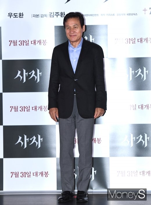 [머니S포토] 안성기 '인자한 미소'