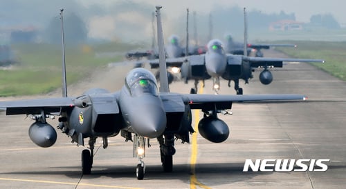 공군 F-15K 전투기. /사진=뉴시스