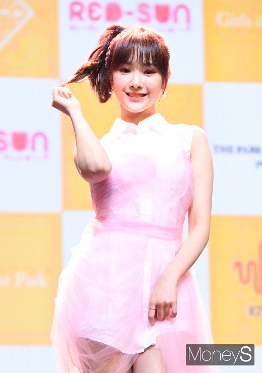 [머니S포토] 공연소녀 앤 '헤어스타일 바꿨어요~'
