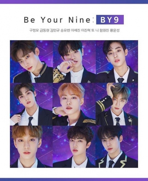 바이나인 1억 모금 달성. 사진은 팬들이 제작한 바이나인 포스터. /사진=온라인 커뮤니티