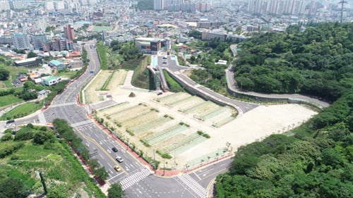 목포해상케이블카 유달산 주차장 및 북항승강장 /사진제공=목포시