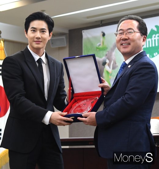 [머니S포토] 엑소 수호 