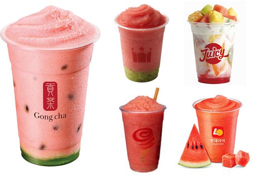 수박으로 대박 노린다! 식음료 프랜차이즈 업계, 폭염 식혀줄 수박 한 잔으로 승부