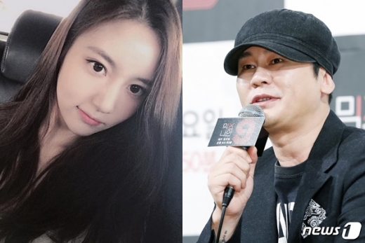 한서희(왼쪽)와 양현석 YG 전 대표. /사진=한서희 인스타그램, 뉴스1   