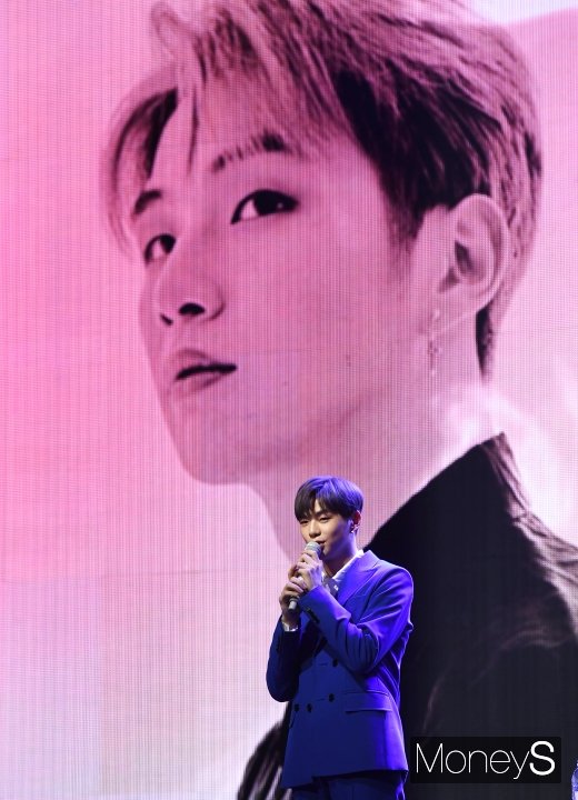 [머니S포토] 강다니엘 '워너원 출신 중 마지막으로 출격'