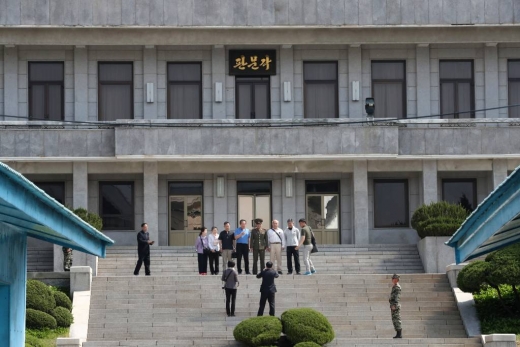 판문점 북측 지역 판문각. / 사진=뉴시스