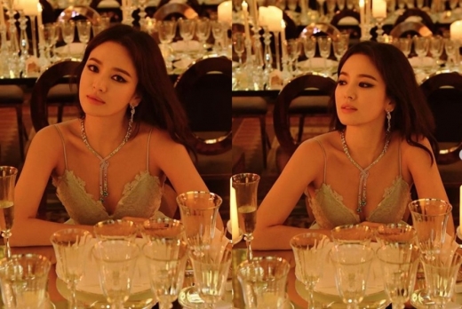 송혜교 모나코 근황. /사진=은정 인스타그램 캡처   