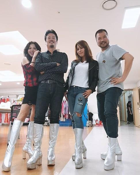홍지민, 남경주, 최정원, 오세준. /사진=홍지민 인스타그램 캡처