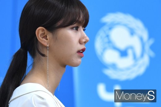 [머니S포토] 걸스데이 혜리 '옆 모습도 예쁘네~'