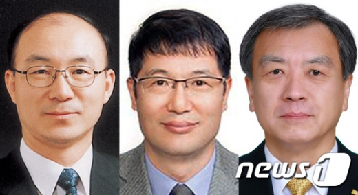 김조원 신임 민정수석, 황덕순 청와대 일자리기획비서관, 김거성 시민사회수석비서관(왼쪽부터). /사진=뉴스1(청와대 제공)     