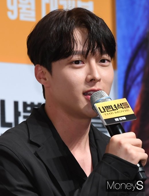 [머니S포토] 장기용 '영화 데뷔 많이 떨려요'