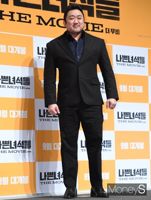 [머니S포토] 마블의 남자 마동석