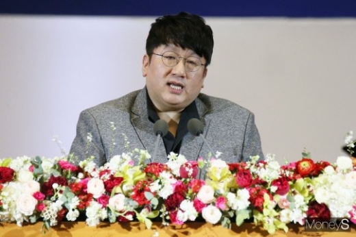 사진은 방시혁 빅히트엔터테인먼트 대표. /사진=임한별 기자