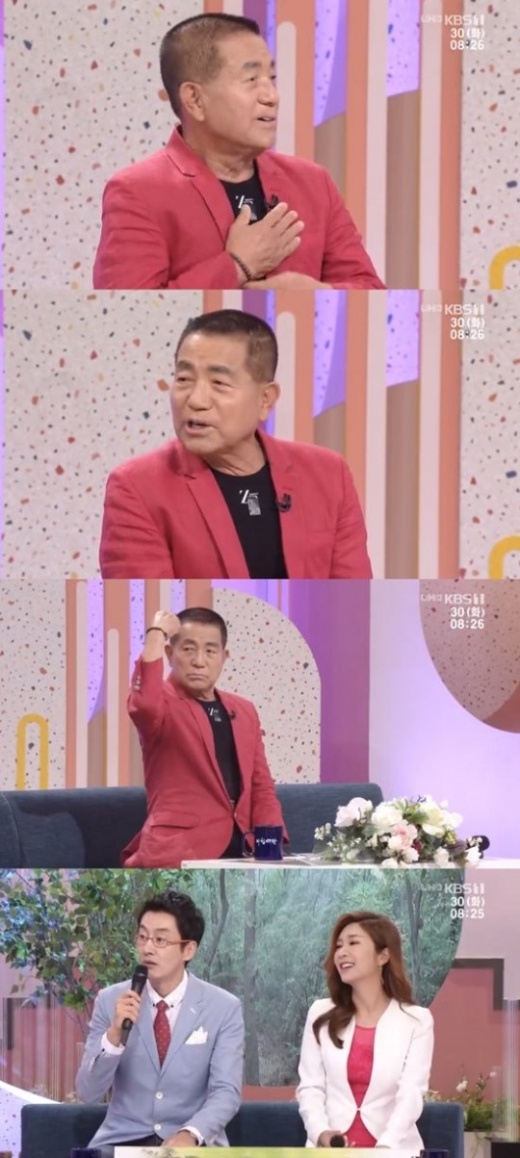 이상용 나이. /사진=아침마당 방송캡처