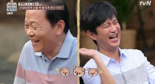 안내상 우현. /사진=개똥이네 철학관 방송캡처