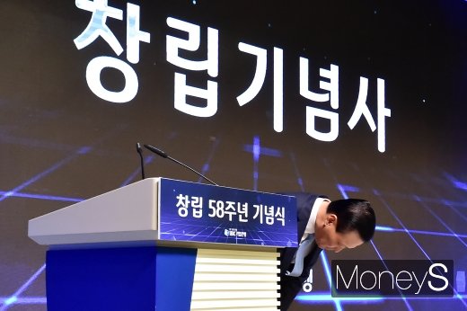 [머니S포토] 김도진 기업은행장 