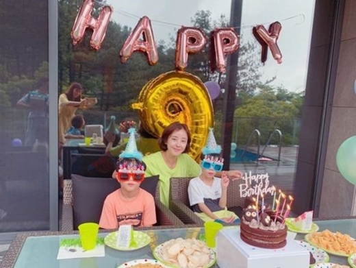 박은혜 쌍둥이아들. /사진=박은혜 인스타그램