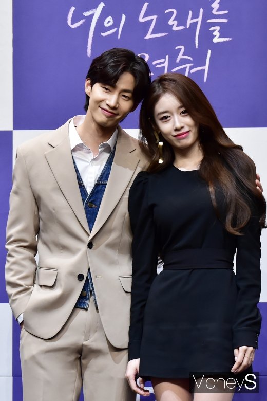 [머니S포토] 송재림-박지연, 이슈메이커+이슈메이커의 만남