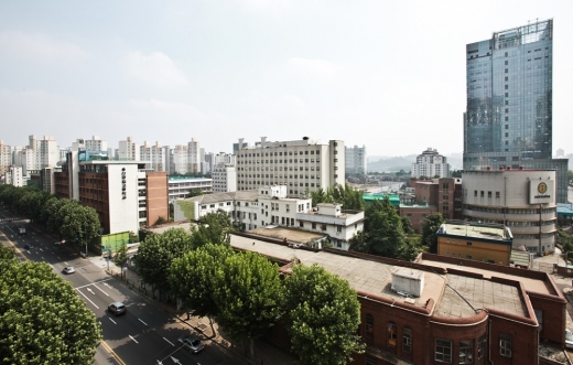 HDC현대산업개발이 용산구와 사업협약을 체결한 용산병원부지 전경. /사진=HDC현대산업개발